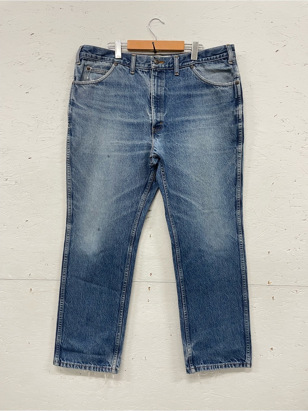 Vintage 90s Dakota Workwear Jeans, Made-in-Canada, Size 40X30, Distressed